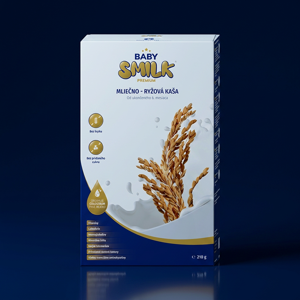 BABYSMILK PREMIUM mliečno-ryžová kaša